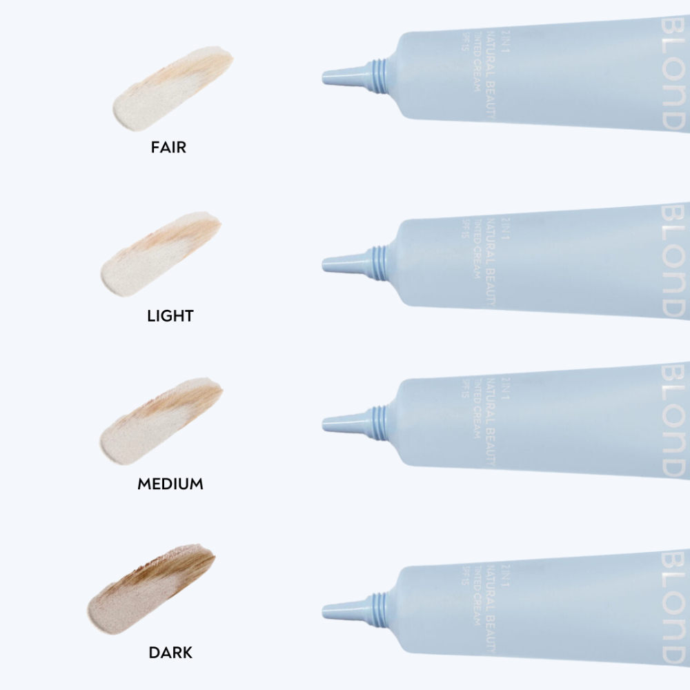 Blondsister 2 in 1 Natural Beauty Tinted Cream SPF 15