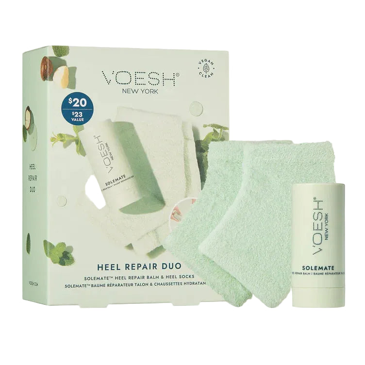Heel Repair Duo Mint – Heel Repair Balm & Heel Socks
