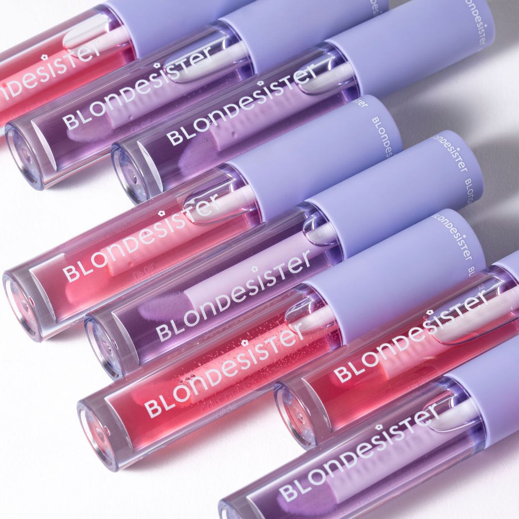 Blondsister Lip oil cute lippy - transparent