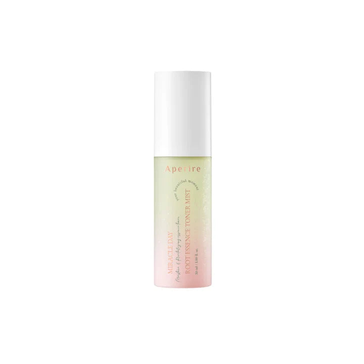 Aperire Miracle Day Root Essence Mist – Fugt, glød & friskhed hele dagen